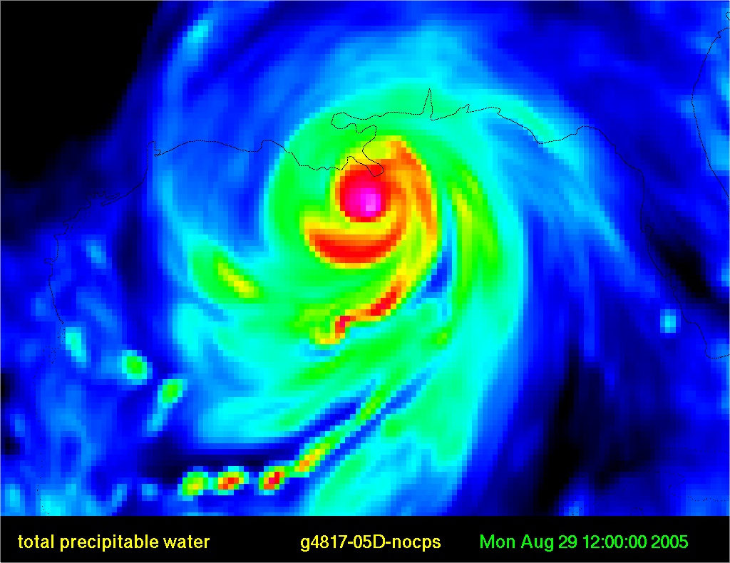 (1) Katrina 5-day forecast visualization